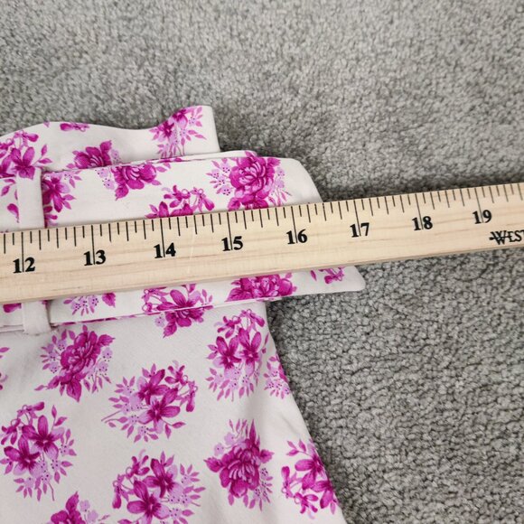 Zara Women's Floral Tiered Maxi Skirt Size Large 100% Cotton Bohemian Cottage - Picture 8 of 9